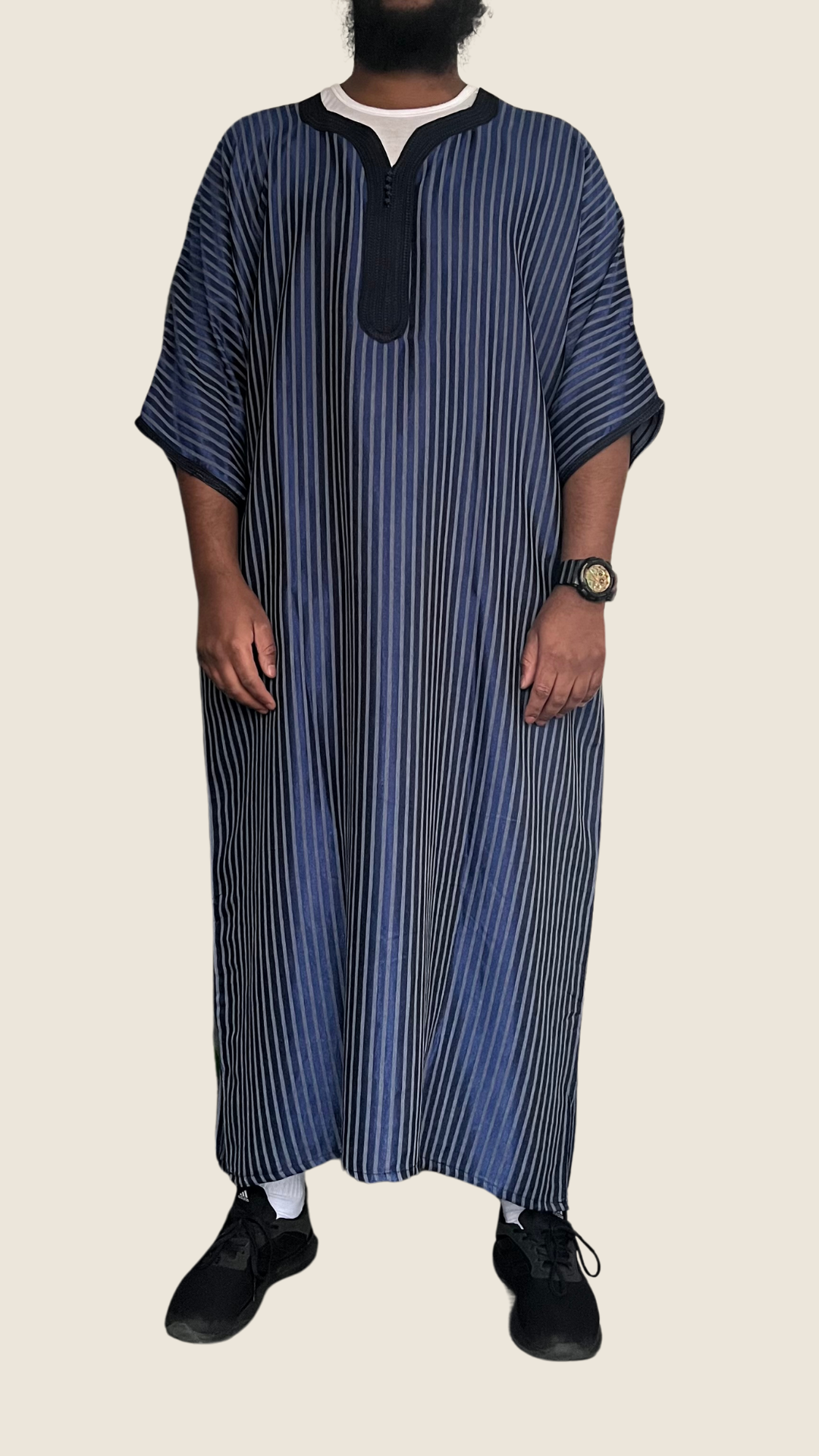 Deep Navy - Moroccan Thobe