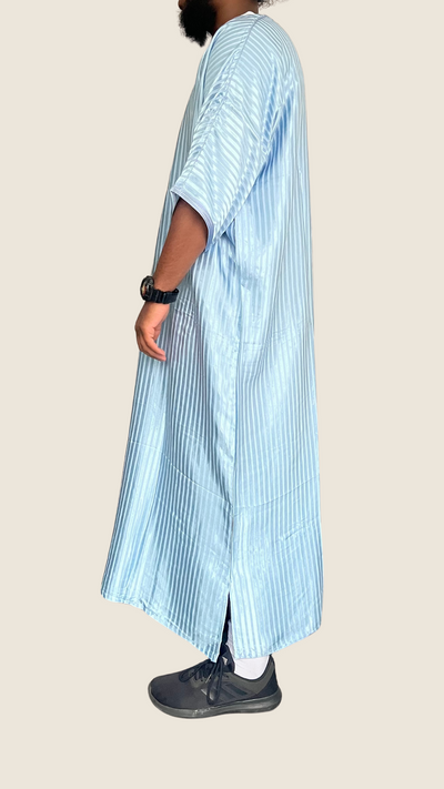 Sky Blue - Moroccan Thobe