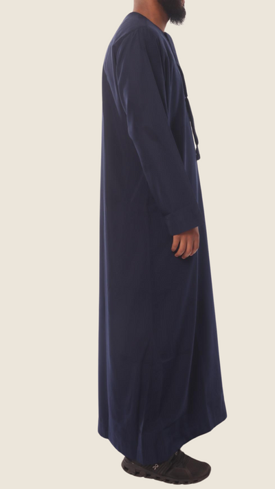 Navy Blue - Emirati Thobe