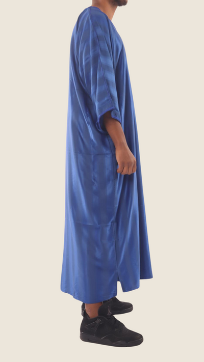 Royal Blue - Moroccan Thobe